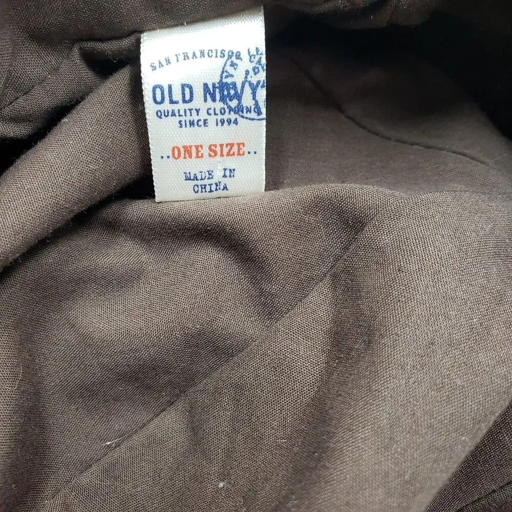 Old Navy 2006 Y2K Women's Cabbie Newsboy Cap Hat Tweed One Size
